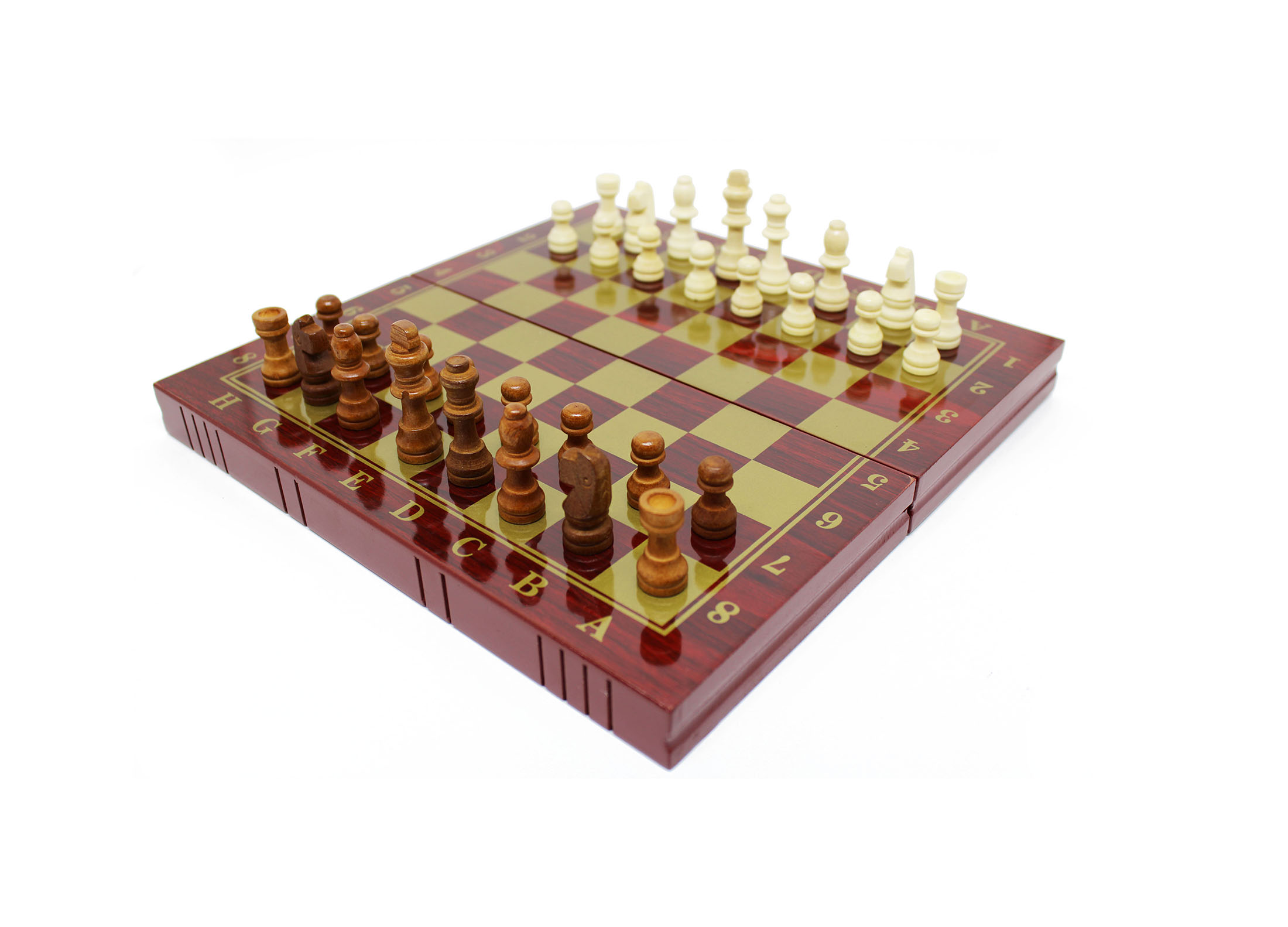 8326 - Kit Jogos 3 em 1 Xadrez ( 29 cm )